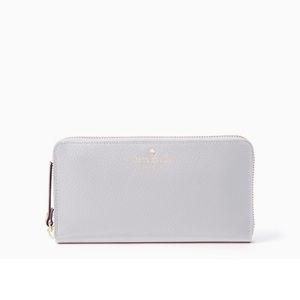 Kate spade zip around wallet